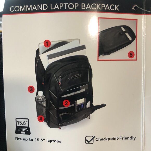 Samsonite Revell Executive Command Laptop Backpack - Picture 4 of 4